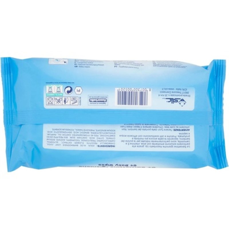 Assorbello Up Hygiene Wipes for Children 64 Pieces
