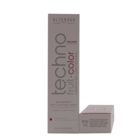 Techno Fruit Color AlterEgo 8/42 Light Blonde Copper Iris 100ml