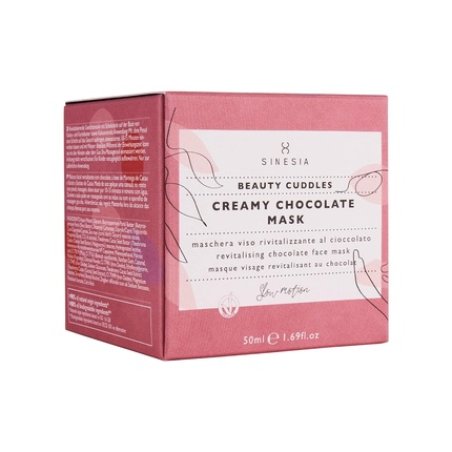 Beauty Cuddles Creamy Revitalizing Chocolate Face Mask 1.7 oz Natural Vegan Hydrating Spa Pore-Tightening Facial