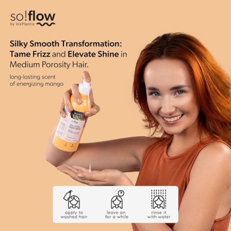 So!Flow Ultimate Anti-Frizz Conditioner Enriched with Nourishing Oils and Effective Plant Extracts Customized for