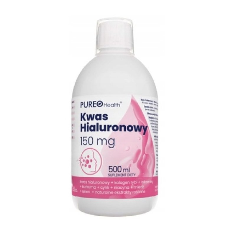 Pureo Health Hyaluronic Acid 150 Mg, 500 Ml