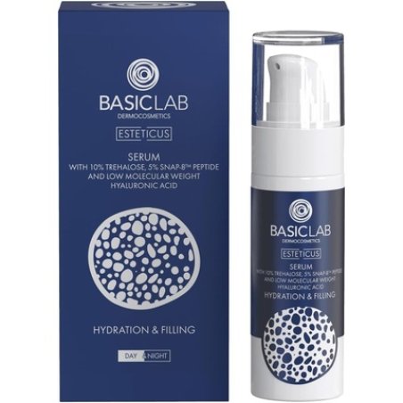 Basiclab Serum with Trehalose 10% and 5% Peptide Hydration and Filling 30ml