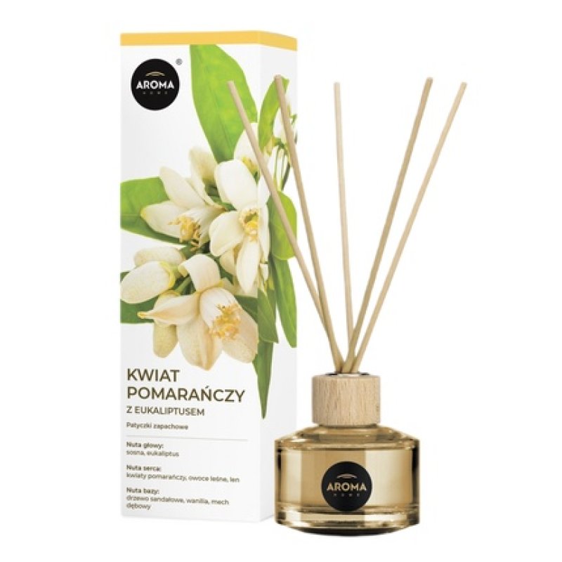 Aroma Home Orange Blossom And Eucalyptus Scented Sticks 50ml