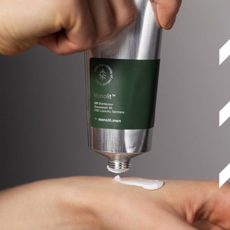 Monolit Naturkosmetik After Shave Balm Soothes Irritations Pain Relieving Antiseptic Healing Accelerator Avocado Oil