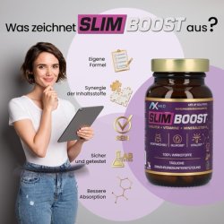 Axe Med Slim Boost Vitamins & Minerals with Berberine HCl and Cinnamon Bark Extract