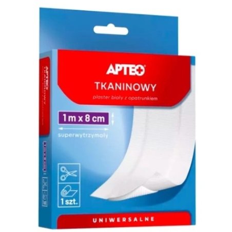 Apteo Care Fabric Plaster With Dressing, 1m X 8cm, Long Validity
