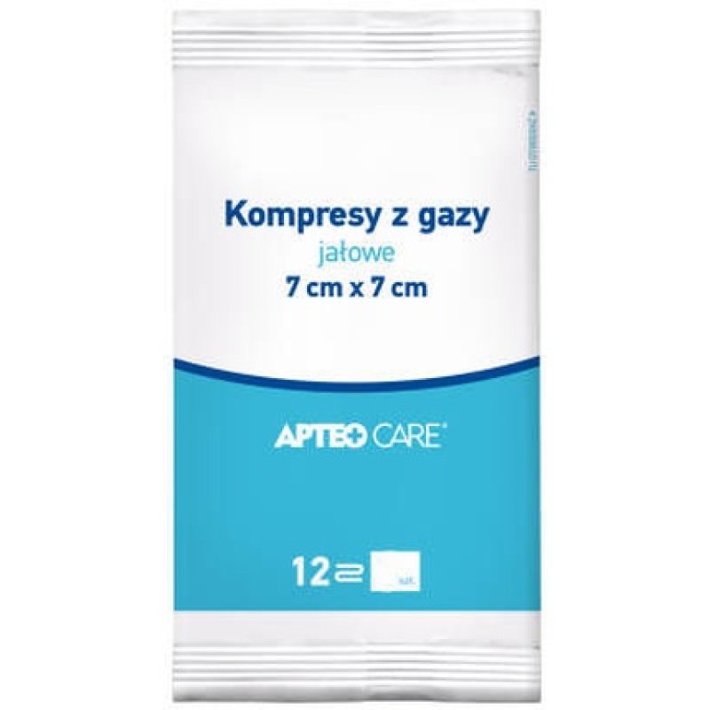 Apteo Care Sterile Gauze Compress 7 Cm X 7 Cm - Pack Of 3