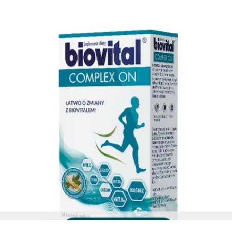 Biovital Complex Er 30 Capsules Vitamins and Minerals for Men with Ginseng