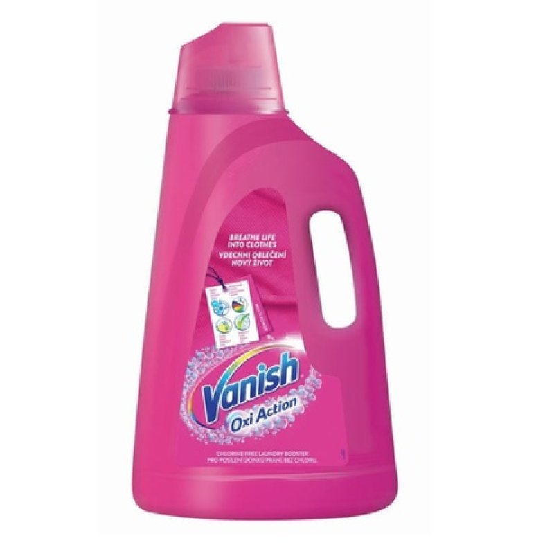 Vanish Oxi Action 1l 10 Wash Loads Pink