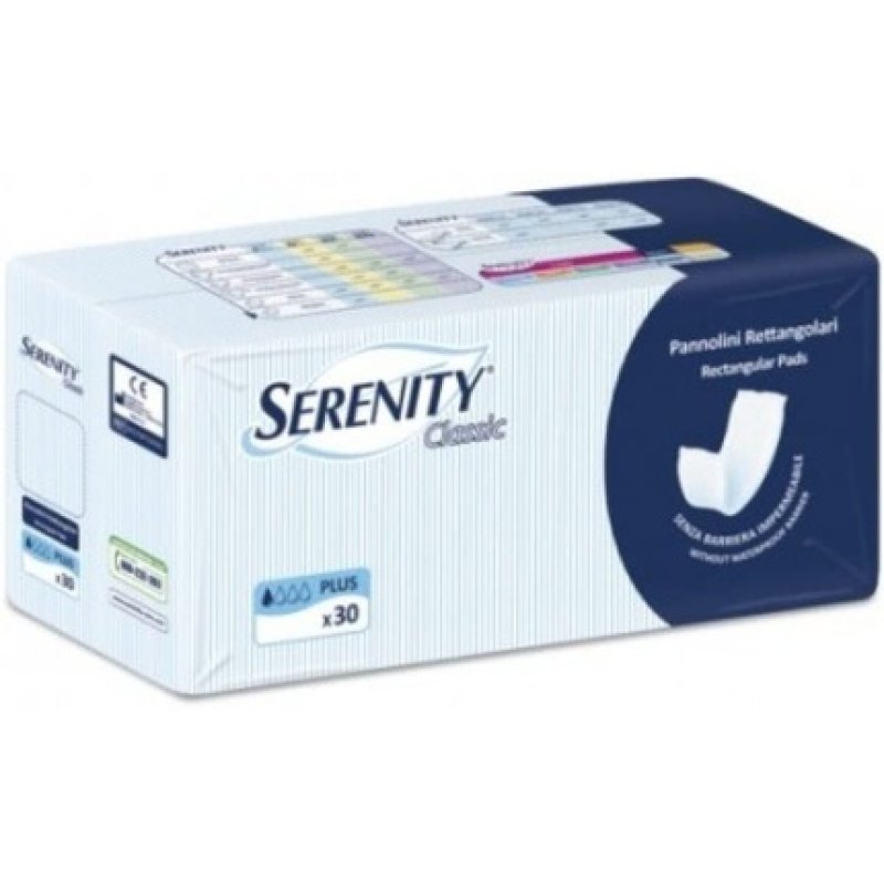 Incontinence Rectangular Diapers Without Barrier 30 Pieces