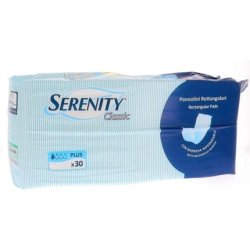 Serenity Classic Rectangular With Barrier Nappies, 30 Nappies