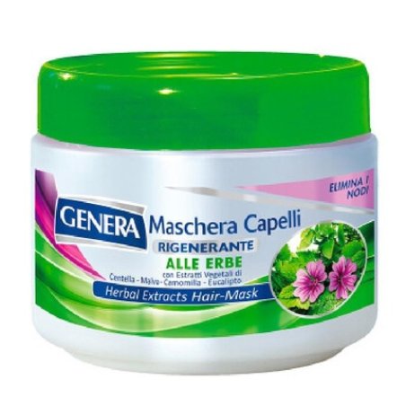 Genera Hair Mask 500ml Jar - Herbal