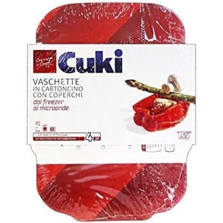 Cuki Paper Container with Lid