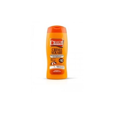 Delice Crema Solare Protezione Media FP 10 250ml Abbronzante Sole