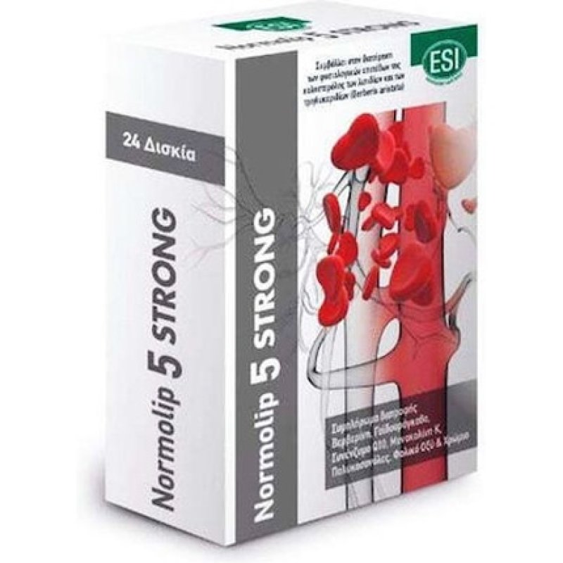 Esi Normolip 5 Strong 24 Tablets - Effective Cholesterol Management
