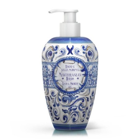 Le Maioliche Bath and Shower Foam 700ml with Mediterranean Herbs