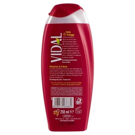 Vidal Goji Berry Shower Gel 250ml
