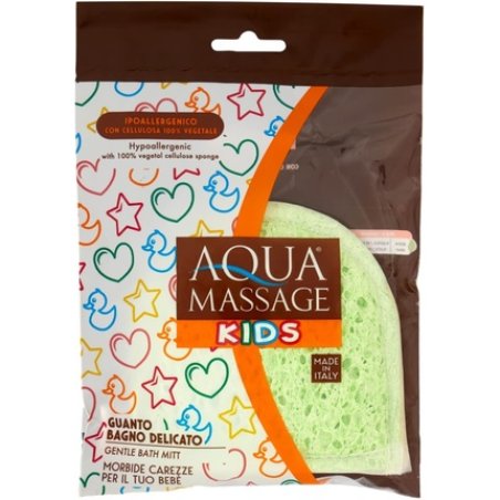 Aqua Massage Kids Gentle Hypoallergenic Bath Glove