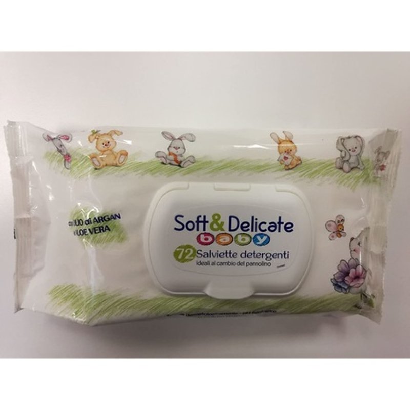Soft & Delicate Baby 72 Cleaning Towels