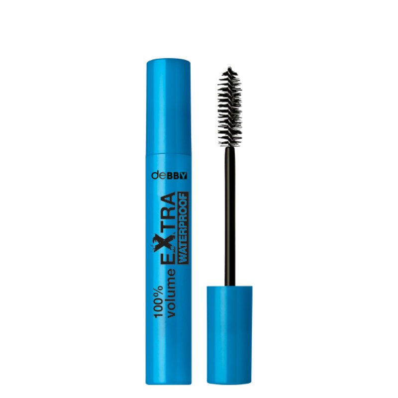 deBBY 100% Volume Extra Waterproof eyelash mascara