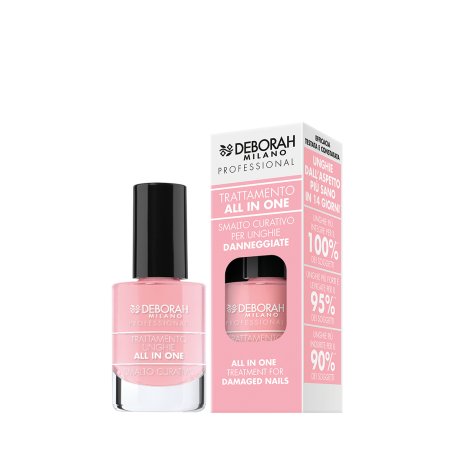 Deborah Milano Professional Nail Treatment For Damaged Nails - Multi-Action For Smoother Nails