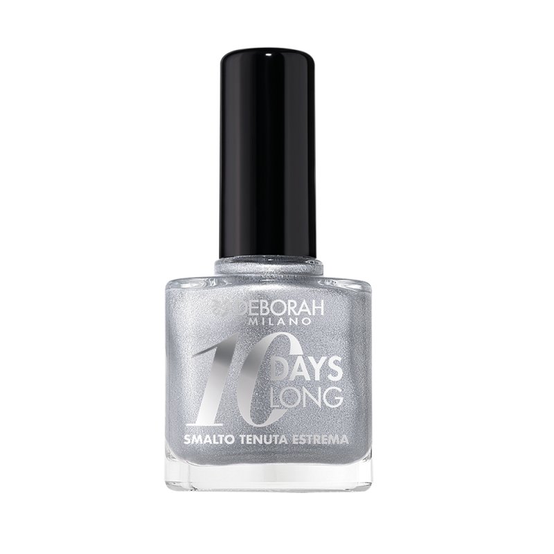 Deborah Milano 10 Days Long vernis à ongles 11 ml Argent