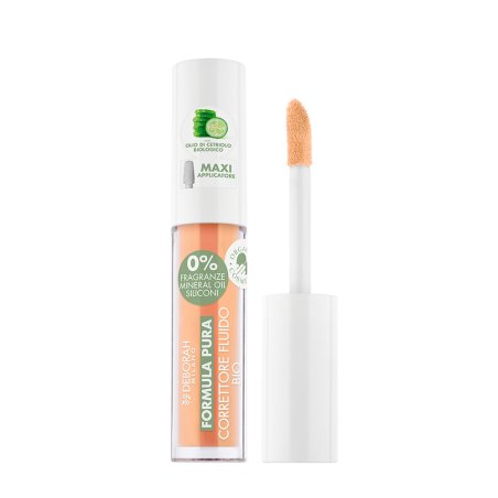 Deborah Fluid Concealer Pure Formula Bio N.02 Beige - Anti-Wrinkle, 0% Silicones