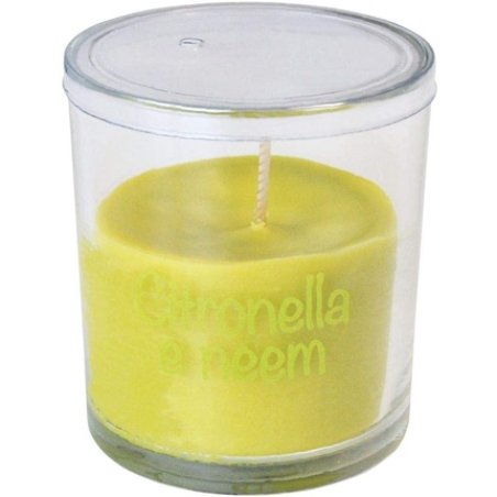 Cereria Artigiana Umbra Lemongrass And Neem Candle Indoor Glass