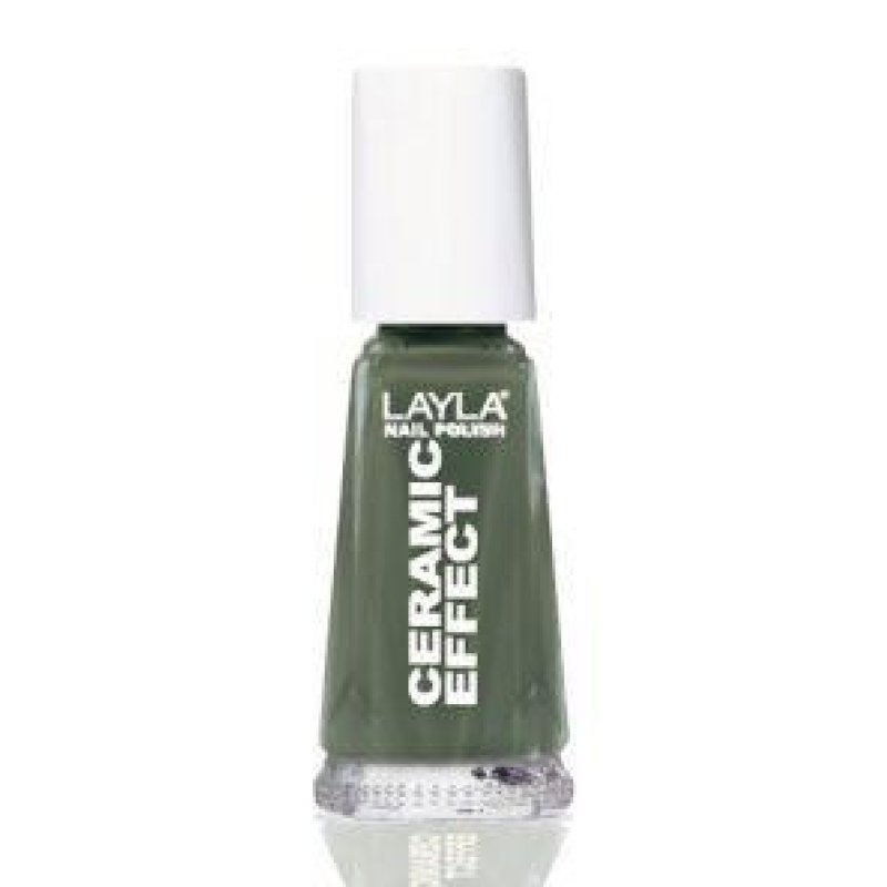 Layla Cosmetics Smalto Layla Ceramic Effect vernis à ongles 10 ml Vert Gloss