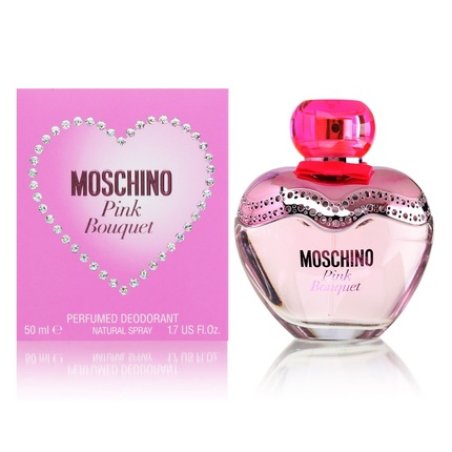 Moschino Pink Bouquet Perfumed Deodorant Spray for Women 1.7 oz