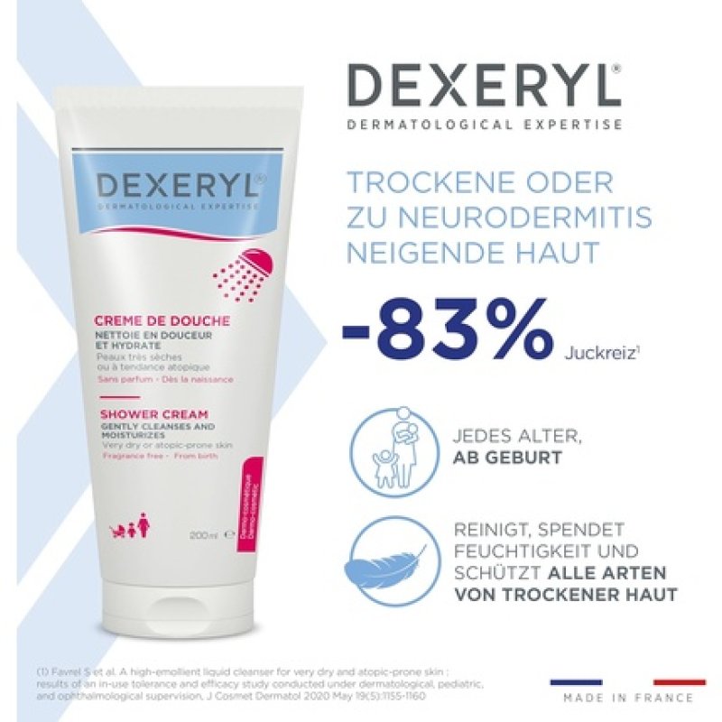 DEXERYL SHOWER 200 ML