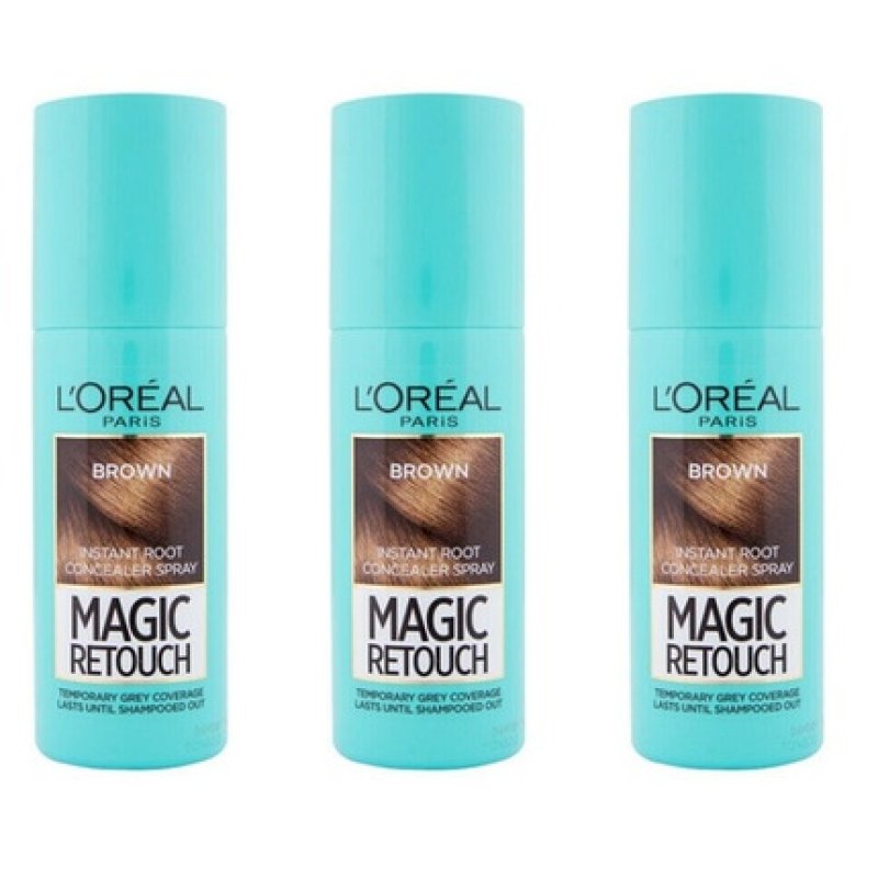 L'Oreal Paris Magic Retouch Spray 3 Brown Root Concealer