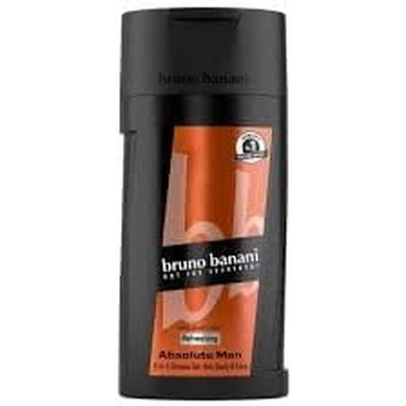 Bruno Banani Absolute Man 3-in-1 Shower Gel for Body, Hair, and Face