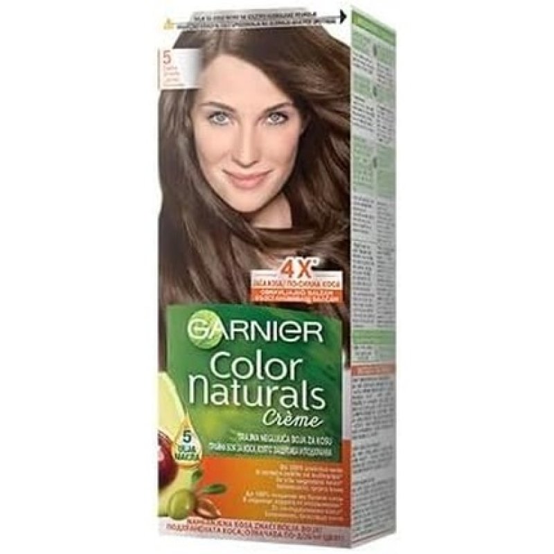 Garnier Color Naturals Creme Permanent Hair Color 5 Light Brown