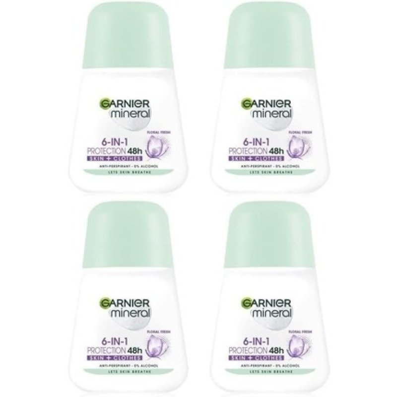 Garnier Deodorant Roll-On Protect Floral Fresh 50ml