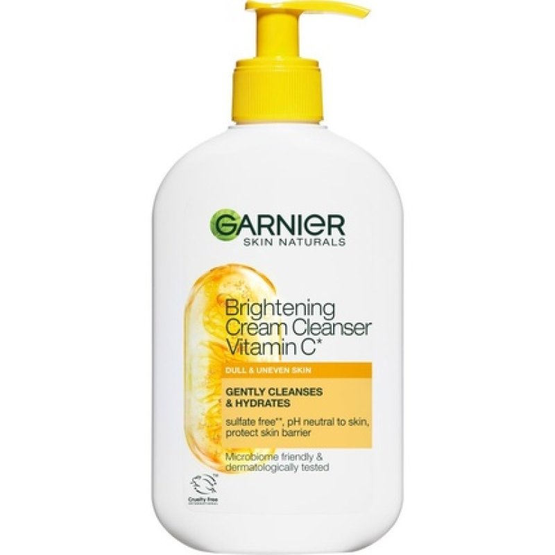 Garnier SkinActive Glow Booster Cream Cleanser with Vitamin C