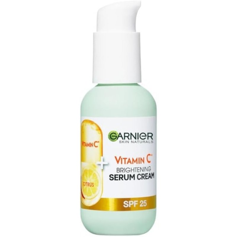 Garnier Vitamin C Serum Cream 2-in-1 Formula with 20% Vitamin C and SPF 25