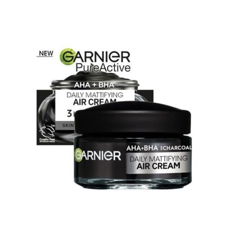 Garnier Pure Active Charcoal Air Cream-Gel 50ml