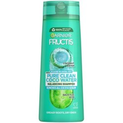 Garnier Fructis Pure Non-Stop Coconut Water Cleansing Shampoo for Oily Skin