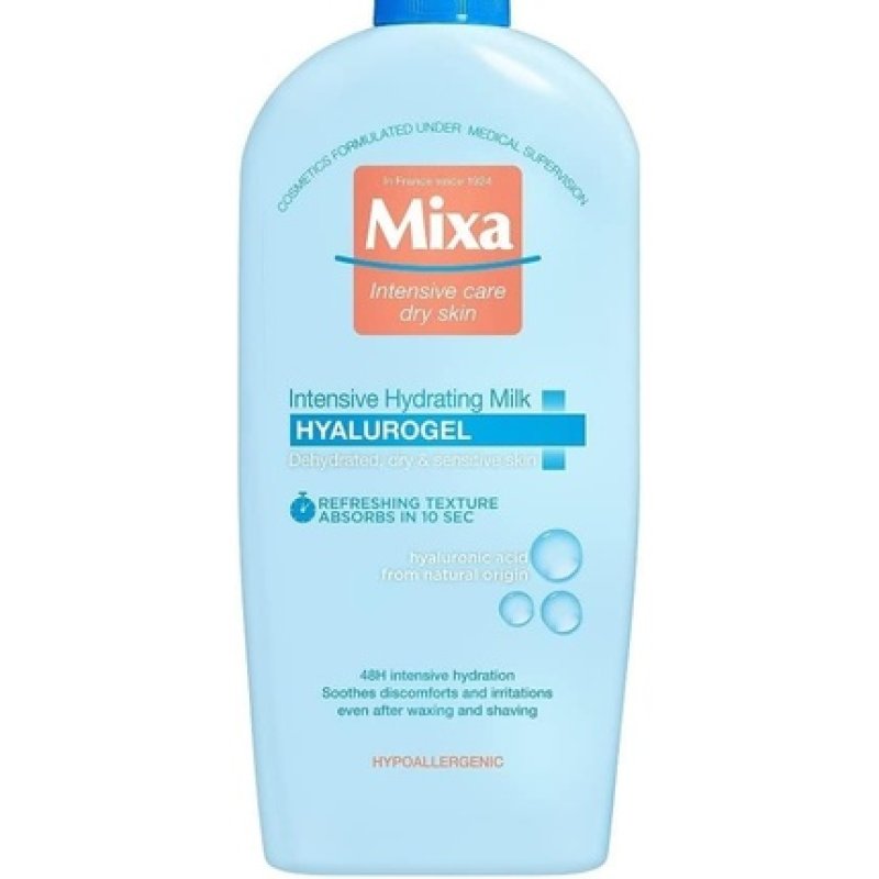 Mixa Hyalurogel Intensive Hydrating Body Milk with Hyaluronic Acid
