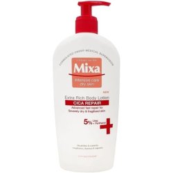 Mixa Cica Repair Extra Rich Body Lotion with 5% Urea and Panthenol for Dry Skin