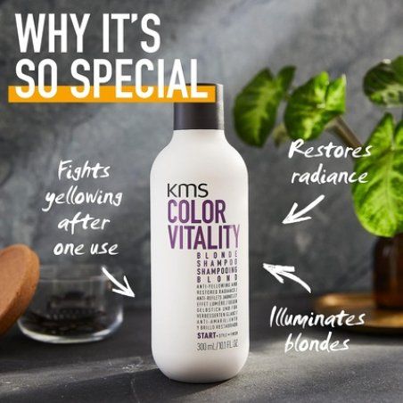 Kms Color Vitality Blonde Shampoo 300ml