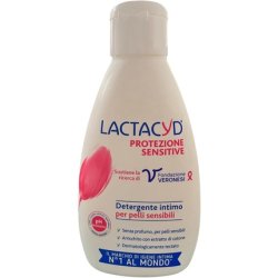 Lactacyd Intimate Wash Sensitive with Natural Lactic Acid and Cotton