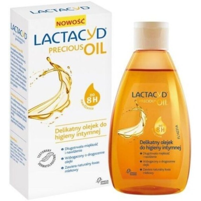 Lactacyd Precious Oil Intimate Hygiene with Sunflower and Panthenol for Hydration and Soothing