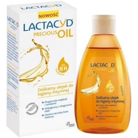 Lactacyd Precious Oil Intimate Hygiene with Sunflower and Panthenol for Hydration and Soothing