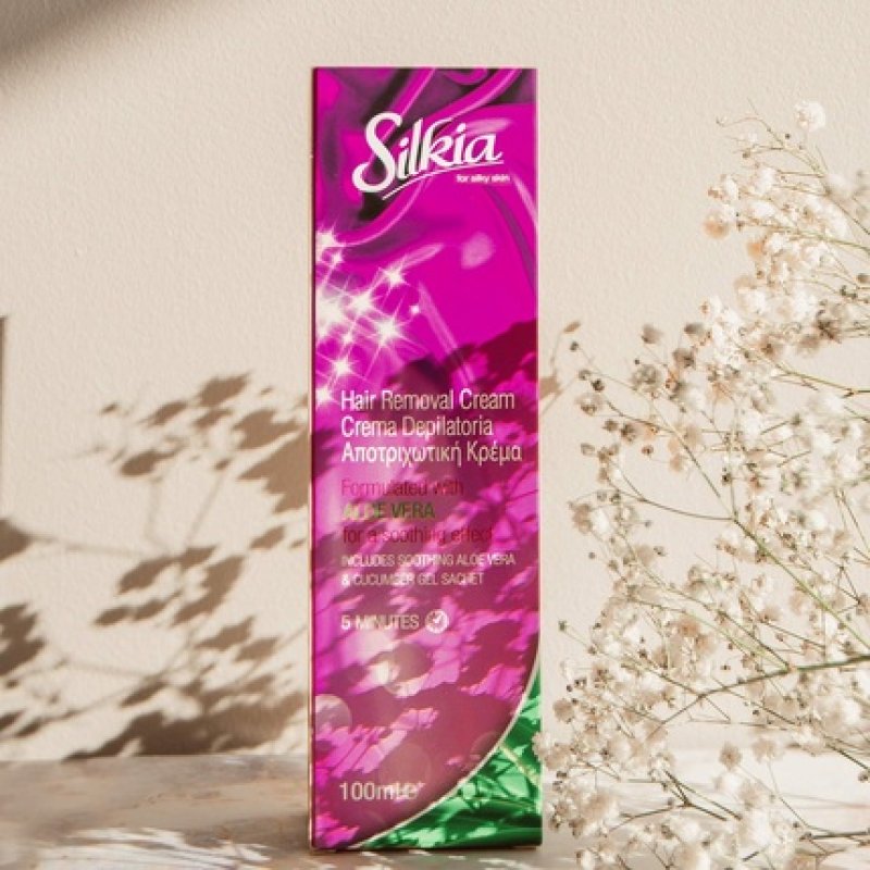 Silkia Hair Removal Cream with Silk Extract 100ml