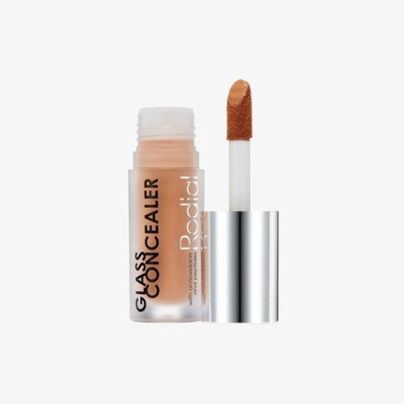 Rodial Glass Concealer Shade 4 Luminous Full Coverage Cream with Peptides and Antioxidants 0.1 fl. oz.
