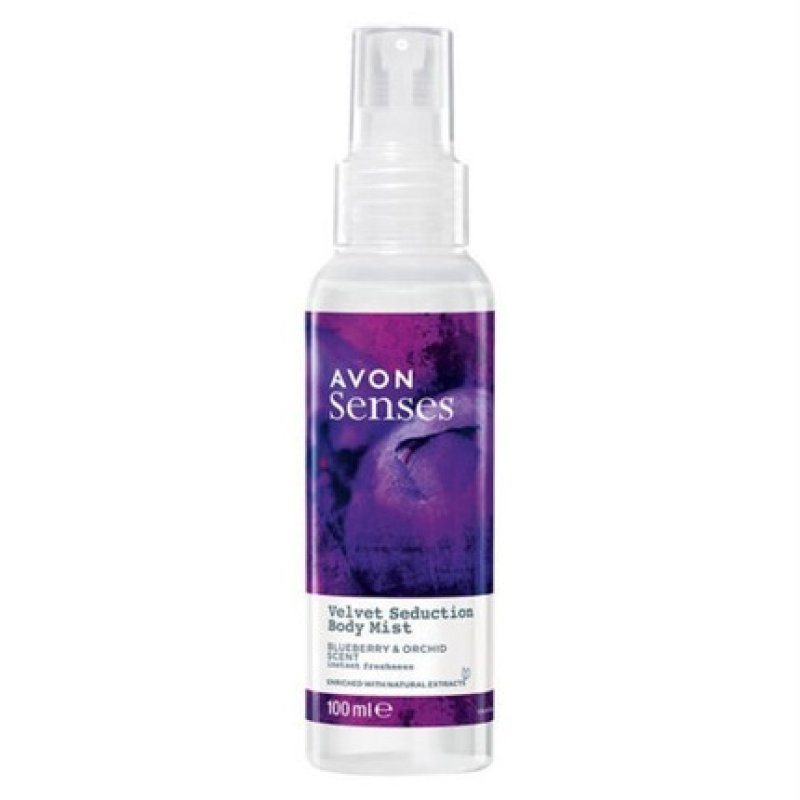 Avon Body Mist Spray Deo Orchid Blueberry 100ml