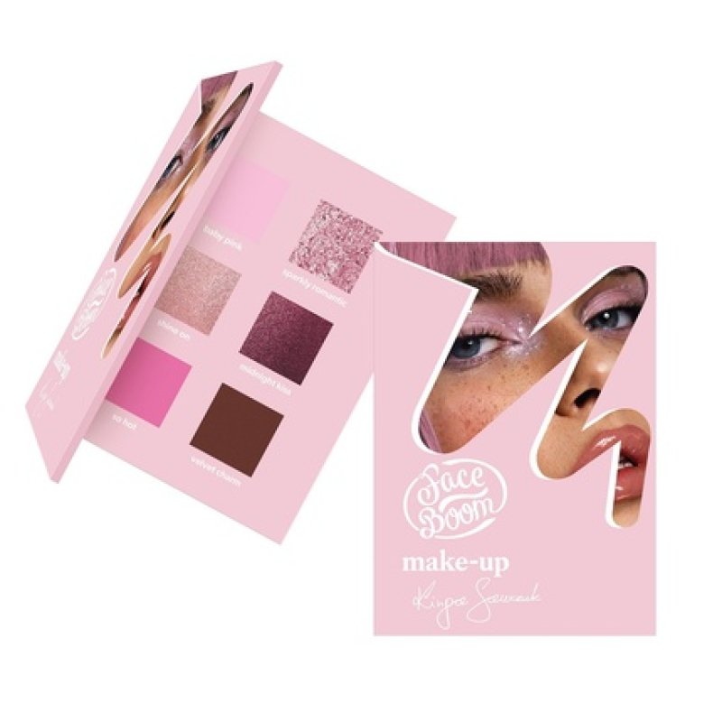 Face Boom Eyeshadow Palette Pink Power Girl 9g