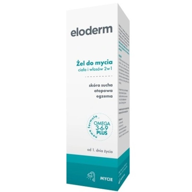 Eloderm 2 In 1 Body And Hair Wash Gel 200 Ml